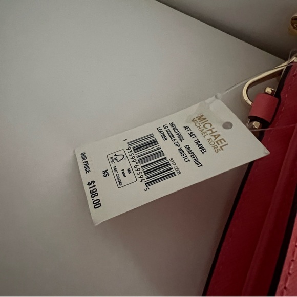 NWT Michael Kors Double Zip wristlet wallet - Picture 8 of 16